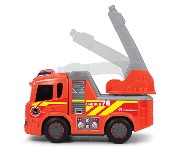 ABC Fredy Fire tűzoltóautó fénnyel és hanggal 25cm - Simba Toys