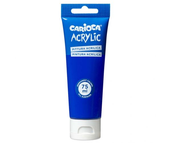Acrylic 75ml-s akril festék sötétkék színben - Carioca