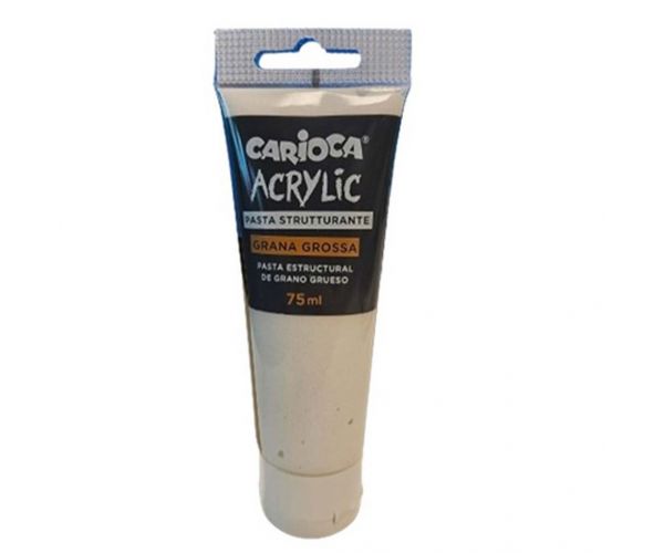 Acrylic durva szemű akril strukturáló paszta 75ml - Carioca