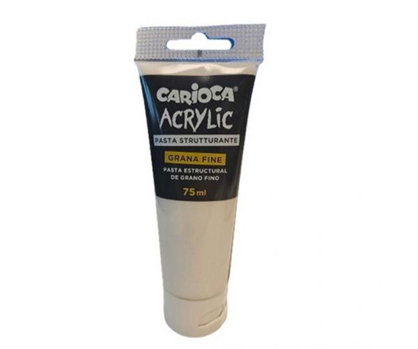 Acrylic finom szemű akril strukturáló paszta 75ml - Carioca