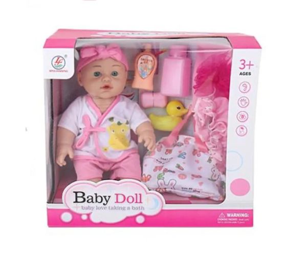 Baby Dolls novorodeniatko s kúpeľňovou sadou vo dvoch variantoch