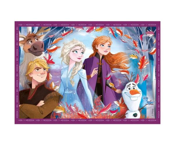 Ľadové kráľovstvo 2. 4 v 1 puzzle - Clementoni