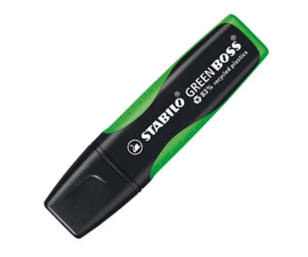 Stabilo: GREEN BOSS zelený zvýrazňovač 1-5 mm