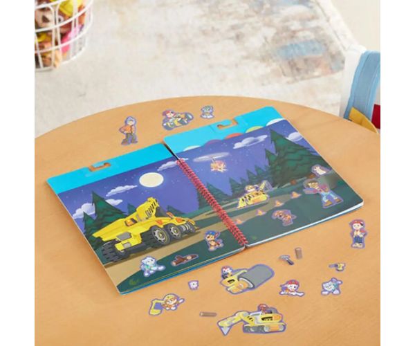 Melissa & Doug: Tlapková Patrola Ultimate Rescue opakovane použiteľný zošit s nálepkami