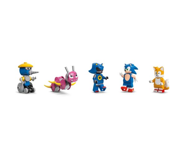 LEGO® Sonic the Hedgehog™: Vozidlová základňa tímu Sonic (77006)