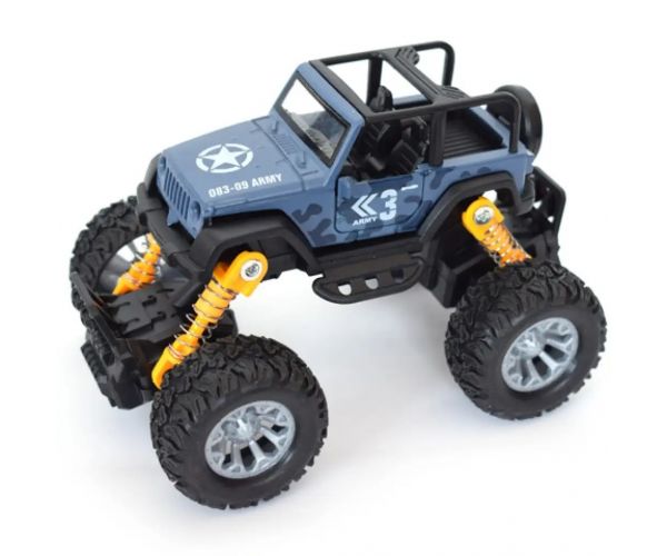 Off-Road naťahovacie terénne vozidlo s plachtou 1/32
