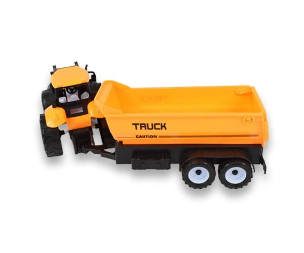 Engineering Truck: Bagrový traktor pracovný stroj s prívesom 45 cm