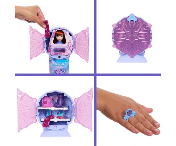 Jégvarázs - Jégkristály Meglepetés - Anna Jégvarázs 2 Ruhában - Mattel