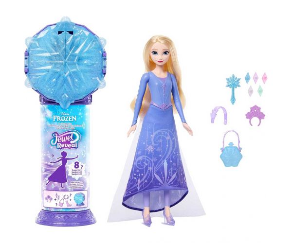 Jégvarázs: Jégkristály meglepetés - Elsa Jégvarázs 2 ruhában - Mattel
