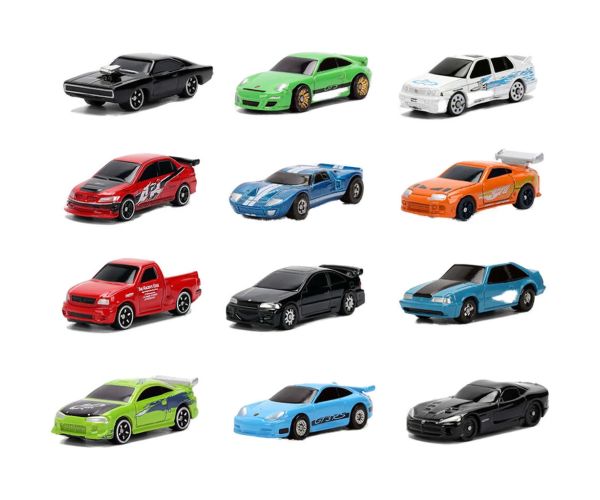 Rýchlo a zbesilo Nano Hollywood Rides autíčka prekvapenie balenie 1 ks – Jada Toys