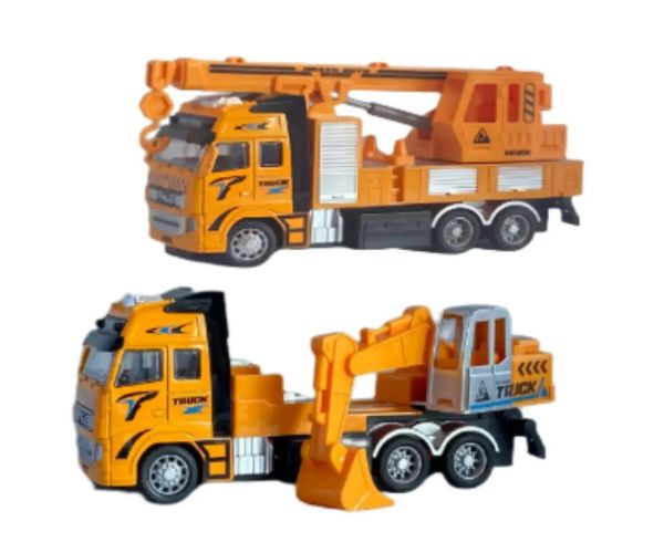 RC Diaľkovo ovládaný stavebný drapák alebo autožeriav so svetlom v dvoch verziách 27MHz 1/36 mierka
