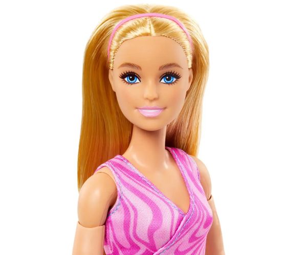 Barbie: Flexibilná joga bábika so svetlými vlasmi - Mattel