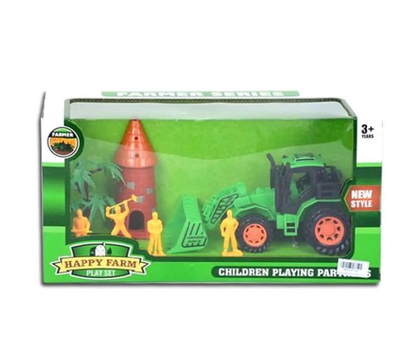 Happy Farma traktor s príslušenstvom