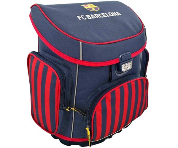 FC Barcelona ergonomická školská taška, batoh 31x22x40cm