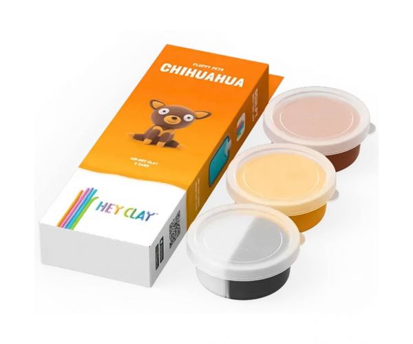 Hey Clay: Pihe-puha Csivava kutyus figura gyurmaszett