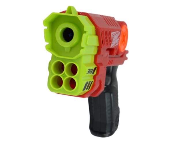 Air Blaster: EVA szivacslövő fegyver céltáblával és töltényekkel 19x14cm