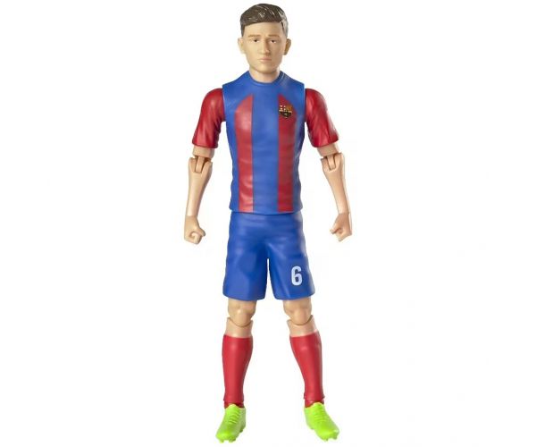 Focista akciófigura, 20 cm - FC Barcelona, Gavi 6-os mezben