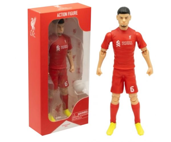 Focista akciófigura, 20cm - Liverpool Kerkez 6-os mezben