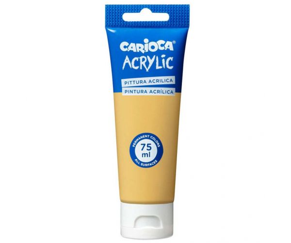 Acrylic 75ml-s akril festék arany színben - Carioca