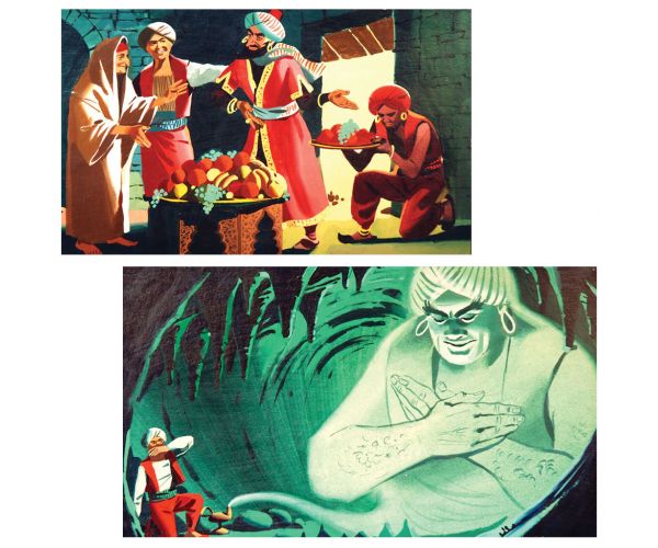 Aladdin és a csodalámpa diafilm