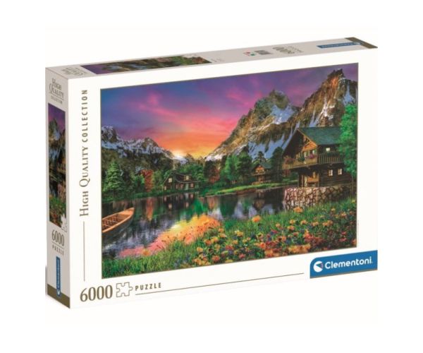 Alpesi tó HQC 6000db-os puzzle - Clementoni