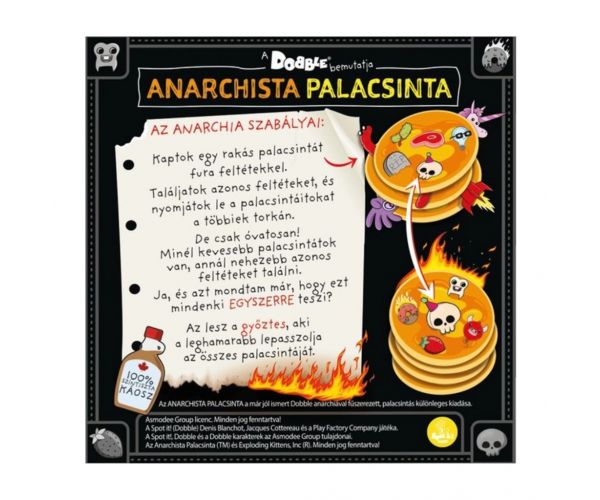 Anarchista palacsinta társasjáték