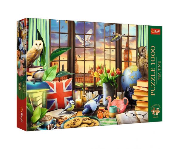 Angol délután 1000db-os Prémium plus quality puzzle - Trefl