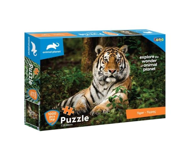 Animal Planet: Tigris 1000db-os puzzle