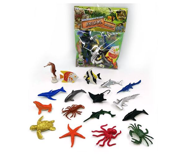 Animal World Tengeri élőlények figura csomag