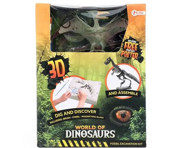 Dinoszauruszos régészeti készlet többféle változatban 1db