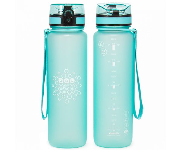 Ars Una: Mint BPA-mentes motivációs kulacs 1000ml