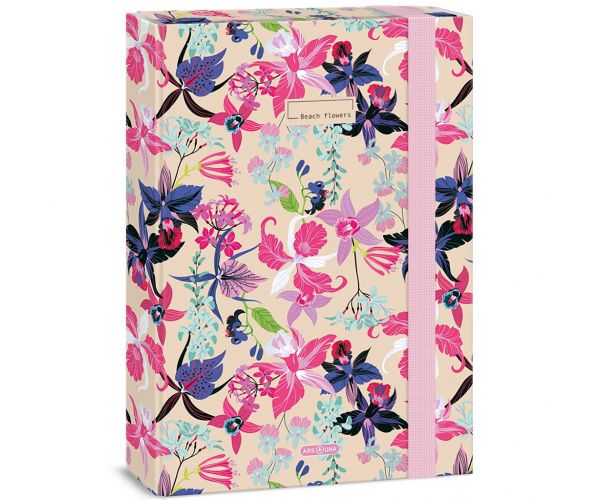 Ars Una: Beach Flowers A/4 füzetbox