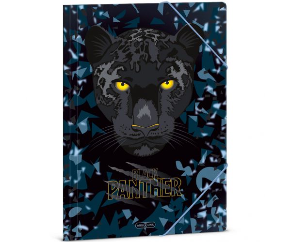 Ars Una: Black Panther gumis dosszié A/4-es méret