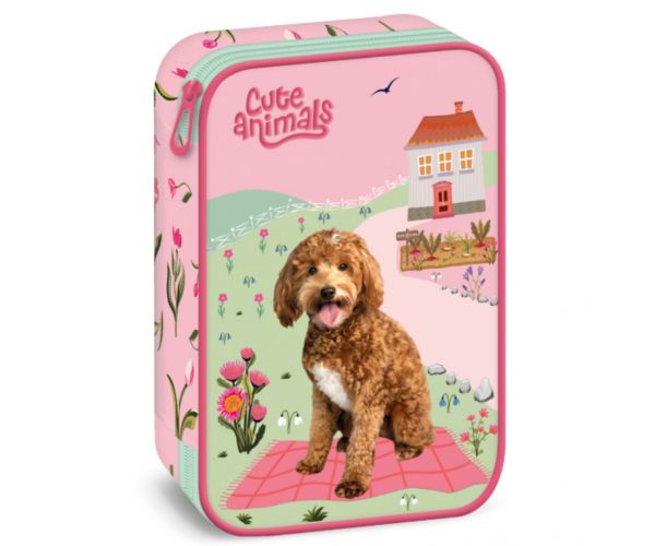 Ars Una Cute Animals Doggie többszintes tolltartó