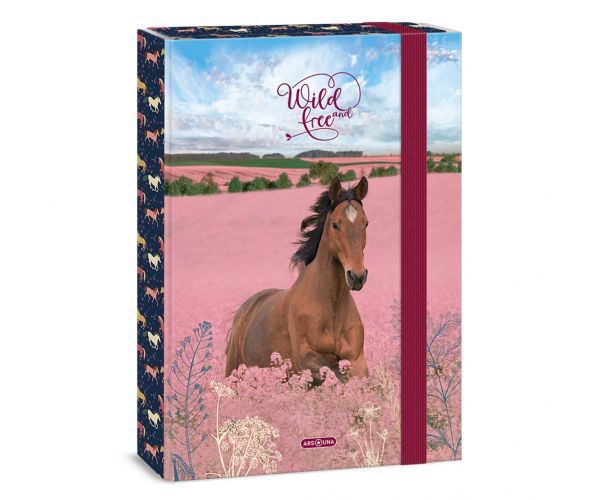 Ars Una: Wild and Free Lovas A4 füzetbox