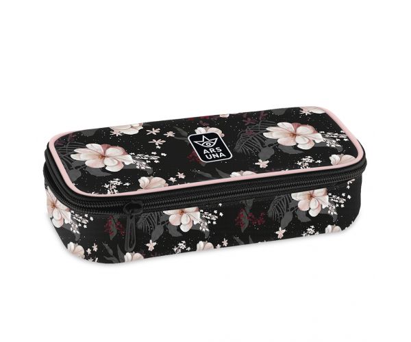 Ars Una: Flowery Black tinédzser tolltartó 22,5x6x11,5cm