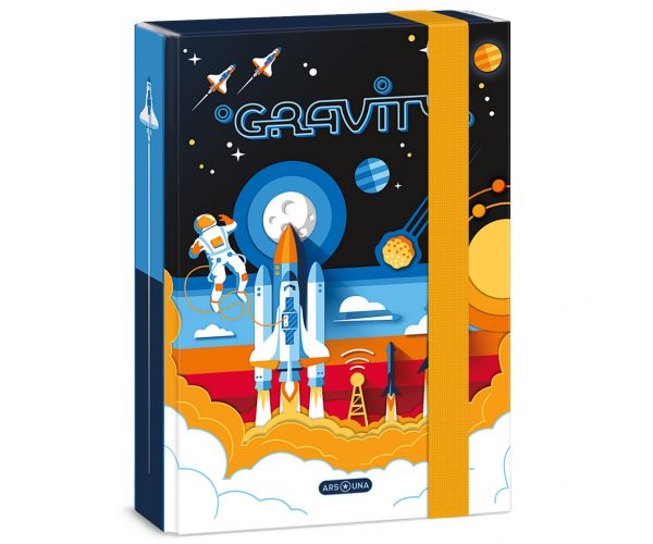 Ars Una: Gravity űrhajós füzetbox A/5