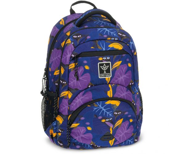Ars Una Jungle Night ergonomikus iskolatáska hátizsák 27 L