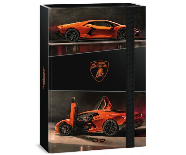 Ars Una Lamborghini gumis füzetbox A/4-es