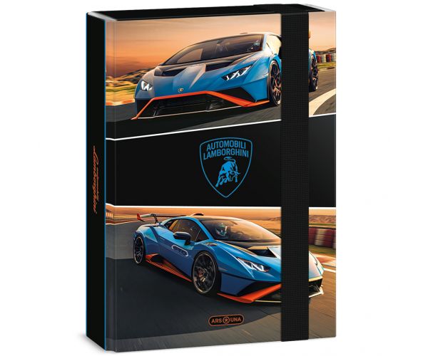 Ars Una Lamborghini gumis füzetbox A/5