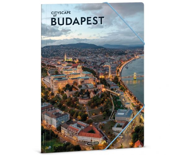 Ars Una: Cityscape of Budapest gumis mappa A/4