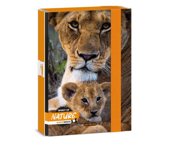 Ars Una: Máté Bence Spirit of Nature - Oroszlános füzetbox A/5