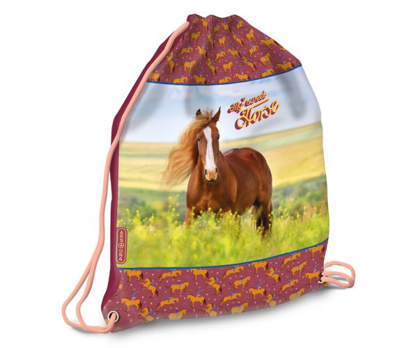 Ars Una: My Sweet Horse tornazsák, sportzsák 32x42cm