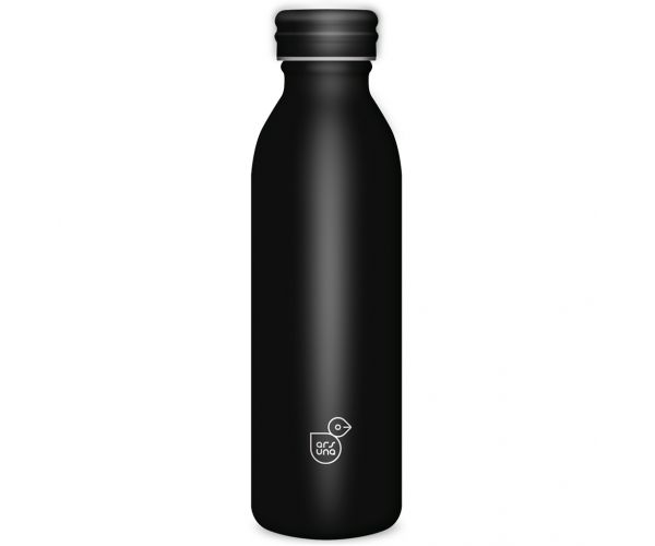 Ars Una: Noir duplafalú fém kulacs 600ml
