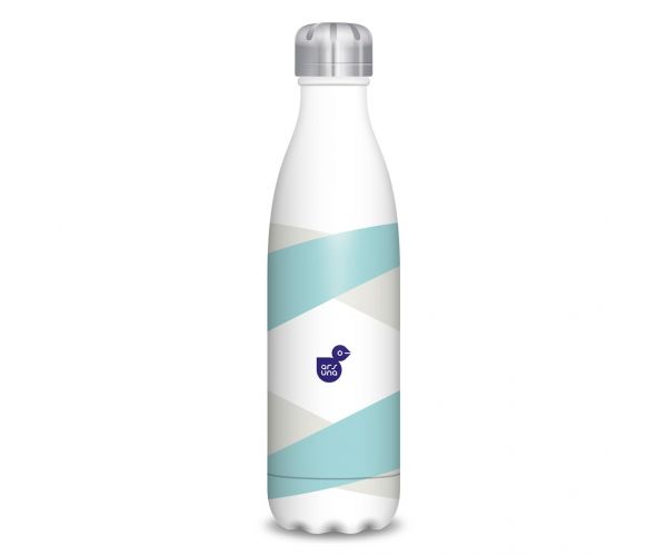 Ars Una: Striped duplafalú fémkulacs 500ml