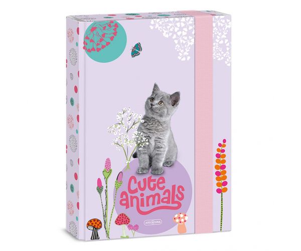 Ars Una: Cuki állatok - Cicás A5 füzetbox