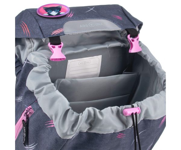 Ars Una: Think Pink easy-pack iskolatáska, hátizsák 27x38x18cm