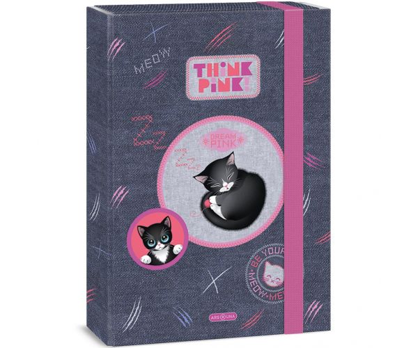 Ars Una: Think Pink cuki cicás füzetbox A/4