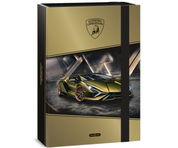 Ars Una: Sárga Lamborghini füzetbox A/4