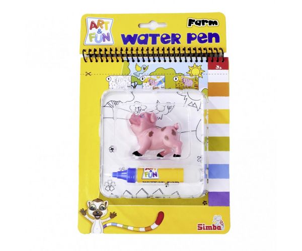 Art&Fun: Farm rajzolás vízzel kreatív játék - Simba Toys